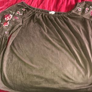 Off the shoulder top
